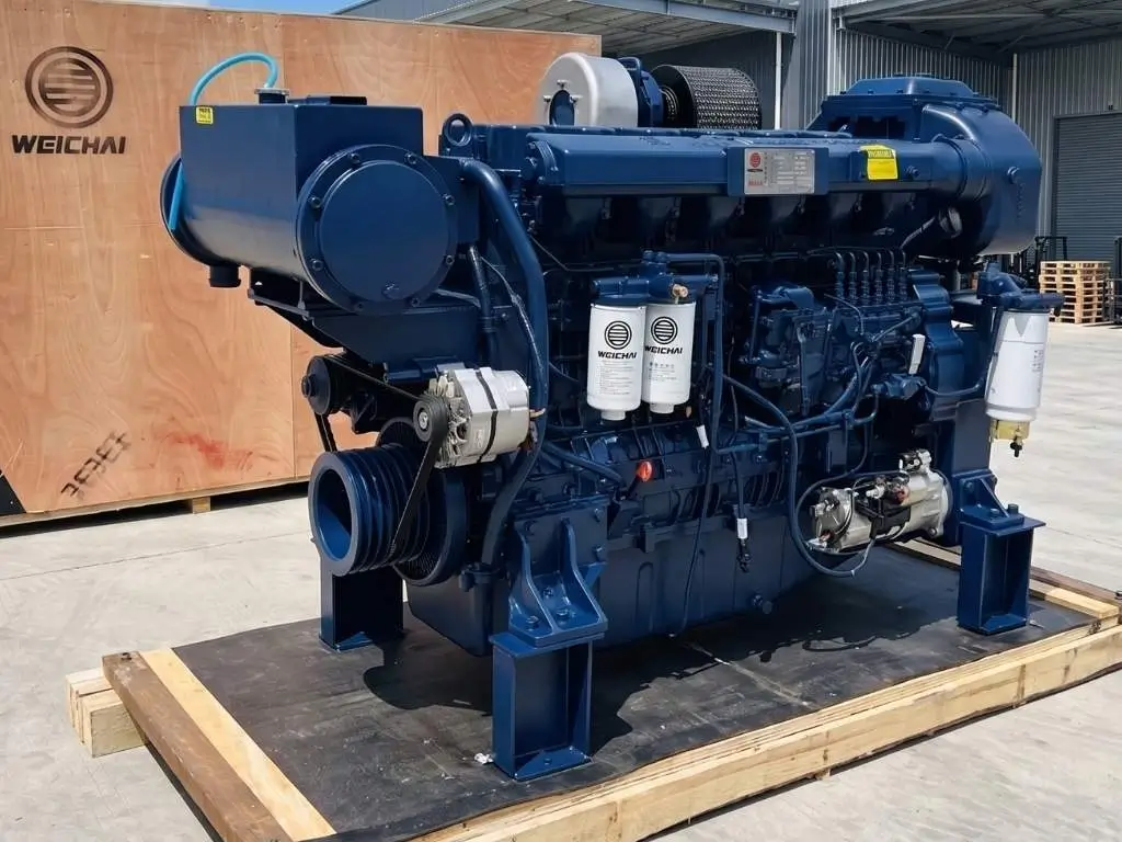 Motor Weichai marino