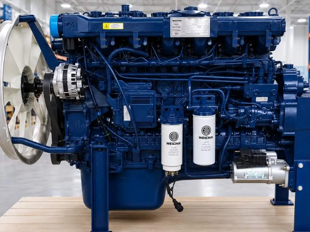 Motor diesel Weichai